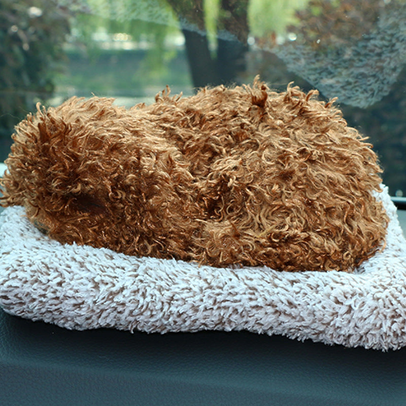 Lifelike Dog Bamboo Charcoal Bag Home Decor Car Accessories