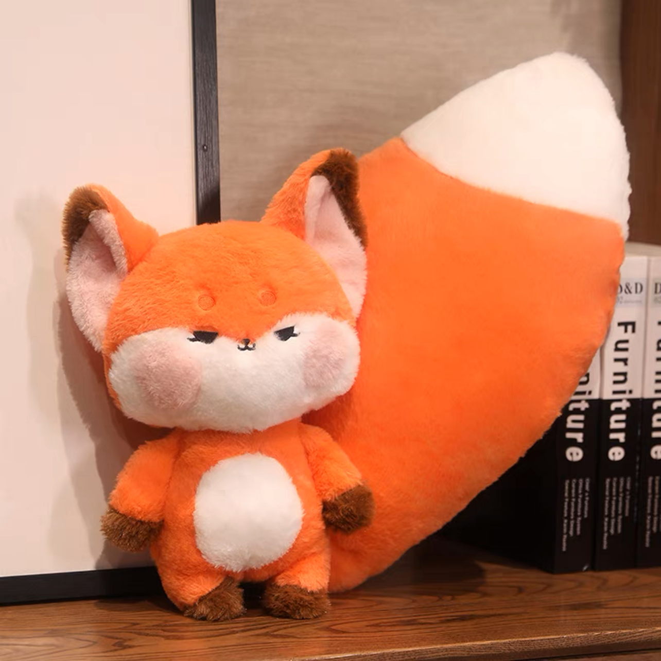 Big Tail Fox Plush Doll